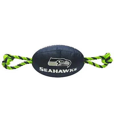 Pets First Seattle Seahawks Pet Nylon Football