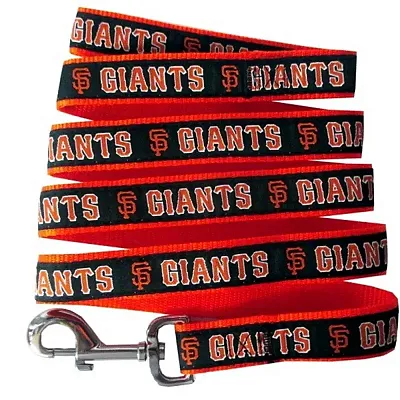 Pets First San Francisco Giants Pet Leash by Pets First - Medium
