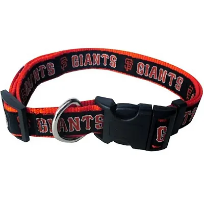 Pets First San Francisco Giants Pet Collar by Pets First - Small