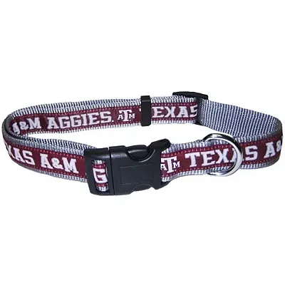 Pets First Texas A&M Aggies Pet Collar by Pets First - Large