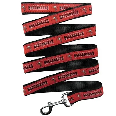 Pets First Tampa Bay Buccaneers Pet Leash by Pets First - Large