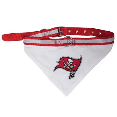 Pets First Tampa Bay Buccaneers Pet Collar Bandana - Large