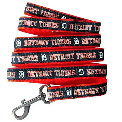 Pets First Detroit Tigers Pet Leash by Pets First - Small