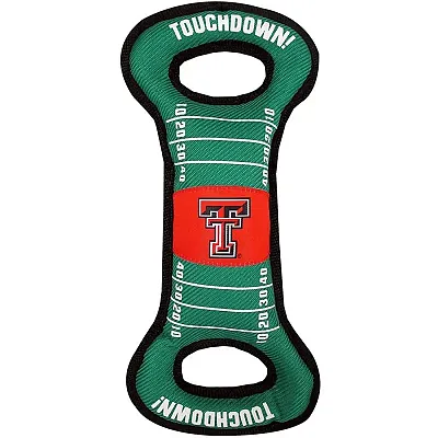 Pets First Texas Tech Red Raiders Field Pull Pet Toy