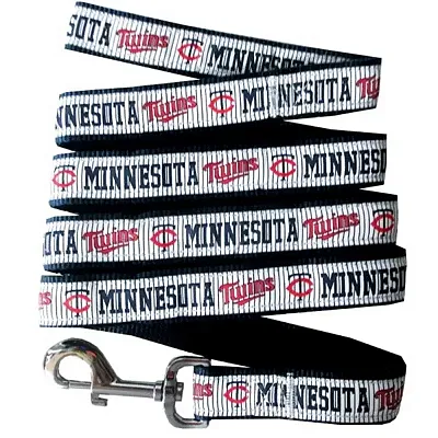 Pets First Minnesota Twins Pet Leash by Pets First - Medium