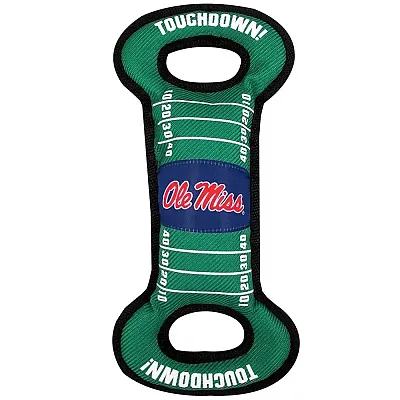 Pets First Ole Miss Rebels Field Pull Pet Toy