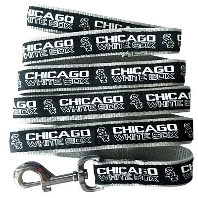 Pets First Chicago White Sox Pet Leash by Pets First - Large
