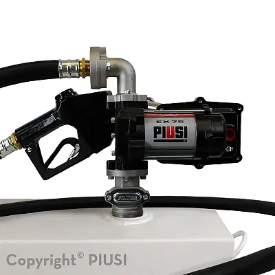 PIUSI F0037851A Ex75 12V 20Gpm Ul Fuel Pump Basic+