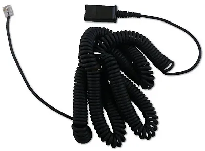 Plantronics 40702-01 Cable Assembly, 10&#039; Qd To Mod Lightwt