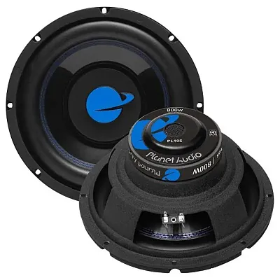 Planet Audio 10&quot; Woofer 800W Max Single 4 Ohm Voice Coil
