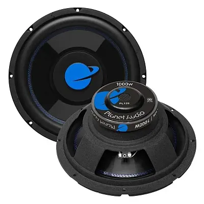 Planet Audio 12&quot; Woofer 1000W Max Single 4 Ohm Voice Coil