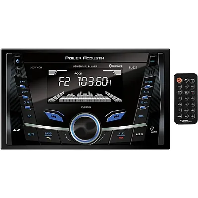 Power Acoustik D.Din Am/Fm/Usb/Sd/Bt Mechless