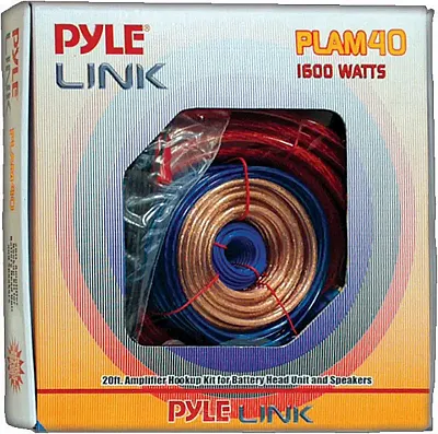 Amp Wiring Kit 4Ga. Pyle