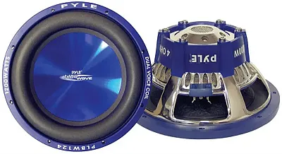 Subwoofer 8&quot; Pyle Blue Wave 600 Watts; Dvc; 60Oz Magnet