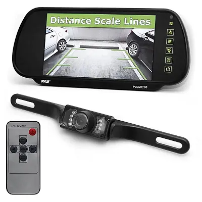 Pyle 7&quot; Rear View Mirror Monitor