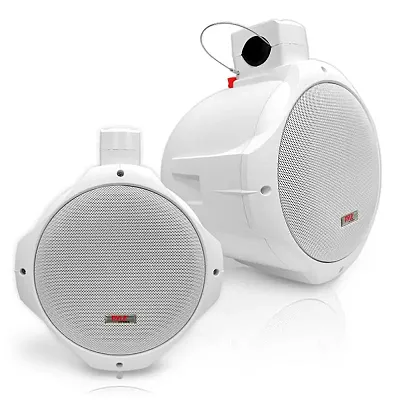 Speaker 8&quot; Pyle Marine Wake Board Style; White