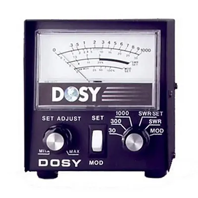 Dosy Pm1000 Dosy - Pm-1000 Inline 1,000 Watt Swr Bridge & Modulation Meter