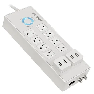 Panamax P360-8 Power360 8-Outlet Floor Strip With Usb Pluggables