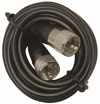 12&#039; Coax W/Pl259 Connectors (Bulk) Pp12Tx