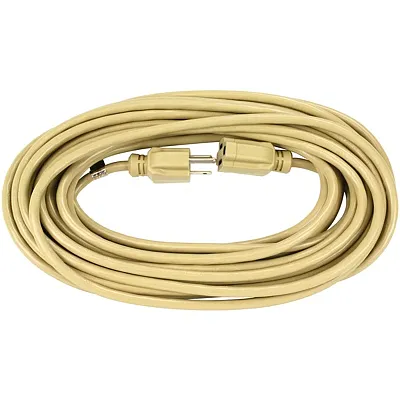 Prime Ec884627 16/3 Sjtw Landscape Extension Cord, 35 Ft., Beige