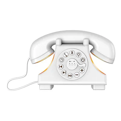 Priority Products 51811135W Retro Telephone-Shaped Sleeping Machine With Bluetoo