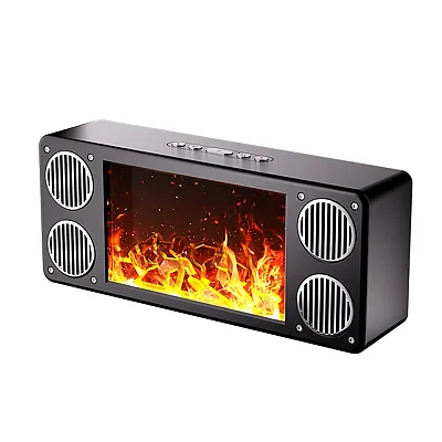 Priority Products 51811163B Portable Bluetooth Speaker With Fm Radio And Firepla