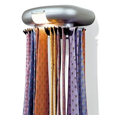 Perfect Solutions Tie-Tracker Revolving Tie Rack