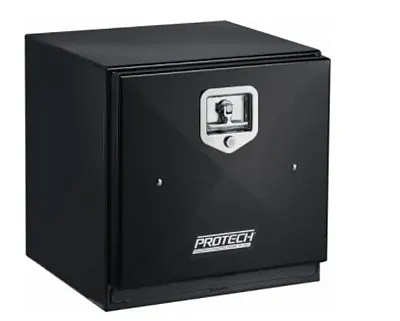 PROTECH IND. 222028BGB Box Steel 18X18X24 T-Lk Sgldr Black