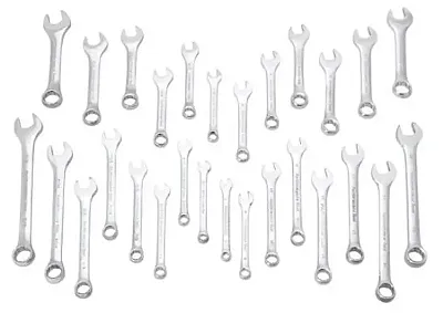 PERFORM TOOL W1093 28Pc Sae & Met Wrench Set