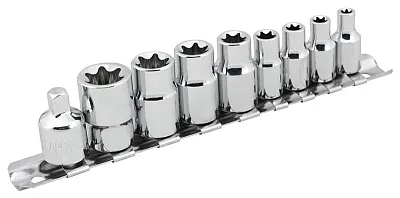 PERFORM TOOL W1338 Star Skt Set-Extrnal