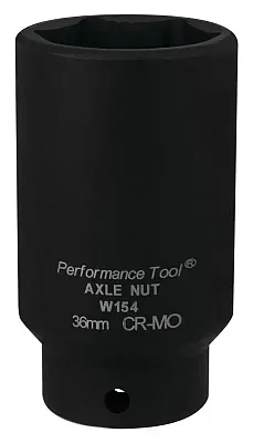 PERFORM TOOL W154 Axle Nut Socket 36Mm