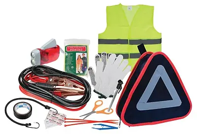 PERFORM TOOL W1557 11Pc Roadside Emergency Kit