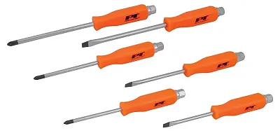 PERFORM TOOL W1729 6Pc Strike Cap Screwdriver Set