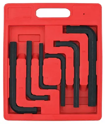 PERFORM TOOL W1938 6 Pc Jumbo Hex Key Set Me