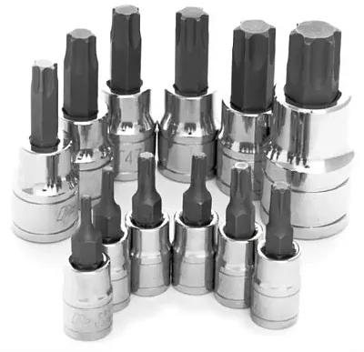 PERFORM TOOL W38802 Star Bit Socket Set