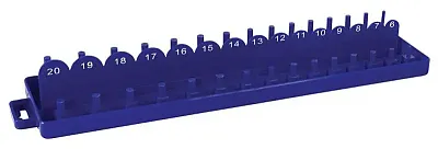 PERFORM TOOL W778 3/8&#039; Dr. Met Socket Tray