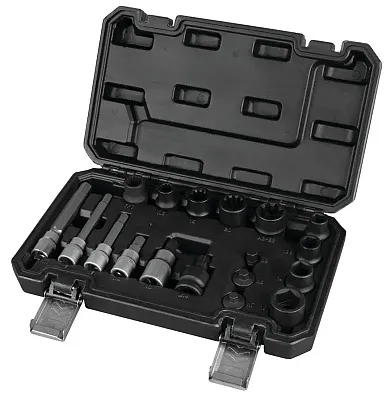 PERFORM TOOL W86025 18Pc Brake Caliper Socket Set