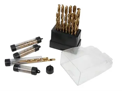 PERFORM TOOL W9012 63Pc Titanium Drill Bit Set