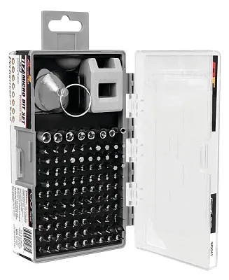PERFORM TOOL W9041 117Pc Micro Bit Set