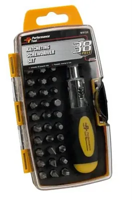 PERFORM TOOL W9159 Bit Driver Set-Ratch