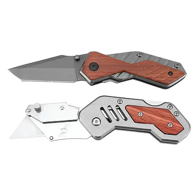 PERFORM TOOL W9373 2Pc Hybrid Handle Knife Set