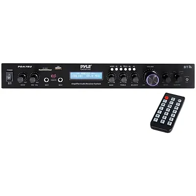Pyle(R) Pda7Bu Home Theater Audio Receiver Sound System With Blu