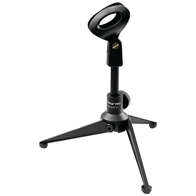 Pyle Pro Pmksdt25 Adjustable Desktop Tripod Microphone Stand