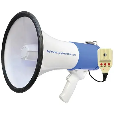 Pyle Pro Pmp59Ir 50-Watt Megaphone Bullhorn With Record, Siren