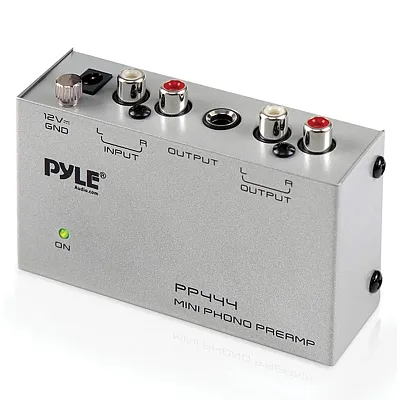 Pyle Pp444 Ultra-Compact Phono Turntable Preamp