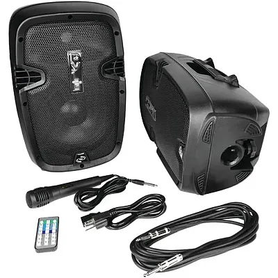 Pyle Pro Pphp849Kt 700-Watt Active/Passive Dual Speaker System K
