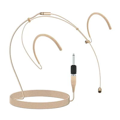 Pyle Pmhm2 Wired Double Over-Ear Head-Worn Boom Microphone Headset With Windscre
