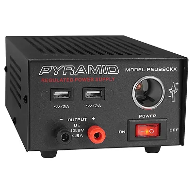 Pyramid Car Audio Psu990Kx Hobbyist Desktop Bench Power Supply, Ac To Dc Power C