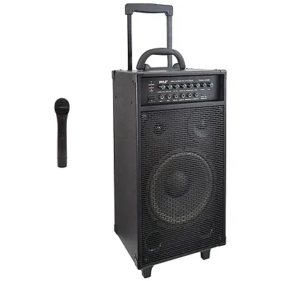 Pyle Pwma1050Bt Wireless Portable Bluetooth Pa Speaker System