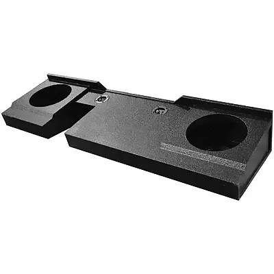 Qpower Bomb 2004 - 2008 Ford Extneded Cab Dual 12&quot; Woofer Box Un